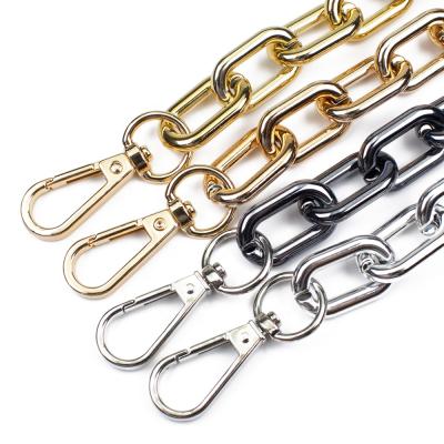 China Fasion MELLON Metal Chain Gold Color 16*27 Bag Handle Chain Strap Replacement For DIY Handbags Cross - Body Shoulder Bags for sale