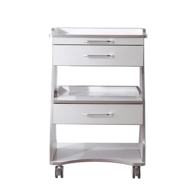 China Modern 3 Drawer Dentist Desk Storage Cabinets Hospital Bedside Dental Clinic Cabinet Optional Color for sale