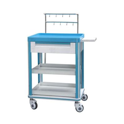 China Modern ABS Hospital Medical IV Infusion Trolley for sale