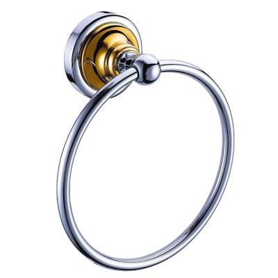 China FOLDER Hotel Bathroom Accessories Home Wall Mounted Towel Ring for sale