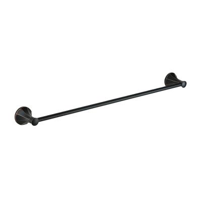 China Wall Mounted Modern Bathroom Accessories Oil Rubbed Bronze Double Towel Rail for sale