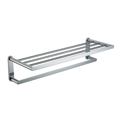 China Modern Design Lowest Price Modern Towel Shelf Rack Bathroom Accessories Rack for sale