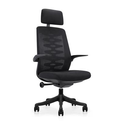 China Factory Sales Adjustable Swivel Chair Luxury Full Mesh Office Chair High Back Black Ergonomic Executive Chair for sale