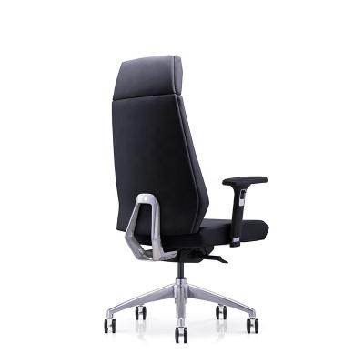 China Ergonomic Chair Swivel (Height) High Back Unique Design Manager Leather Office Chair for sale