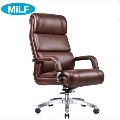 China Cheap King Chair UK PU Office Comfortable Classic Luxury Classic Leather Five Star Low Genuine Leather King Chair for sale