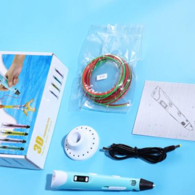 China Chinese Hot Selling Diy Toys DIY Birthday Gift 3d Printing Pen 3d Diy Printer For Kids Child for sale