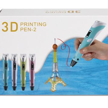 China DIY Kids Dream Printing DIY 3D Educational Toys Drawing Pen With LED Display for sale