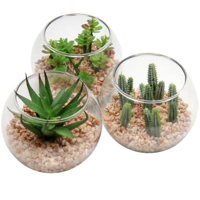 China Wholesale Succulent Home/Office Decoration Diy Mini Fake Plants Artificial Planter Girls Plants for Home Decoration for sale