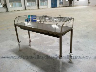 China Metal stainless steel Showcase Fixture for Jewelry display for sale