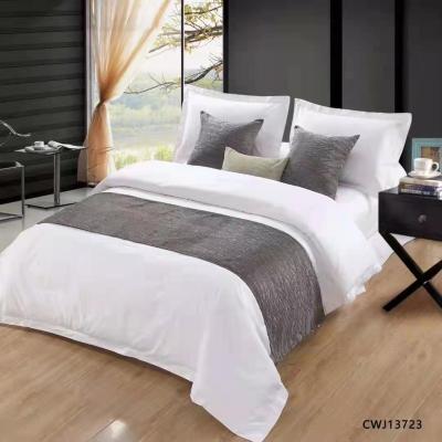 China Nondisposable flourish and polyester cotton or professional 100% cotton bed sheet sets hotel use for sale