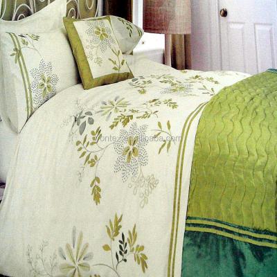 China Disposable 100% Cotton Embroidered Duvet Cover For Home Use for sale