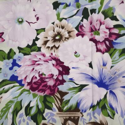 China Factory Shrink-Resistant Cheap Price China Floral Cotton Sateen Fabric for sale