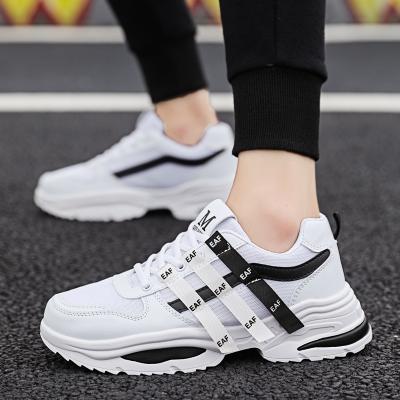 China 2021 Comfortable Breathable Men Women Casual Male No-slip Lace Up Mens Shoes Lightweight Tennis Basketball Shoes Sneakers for sale