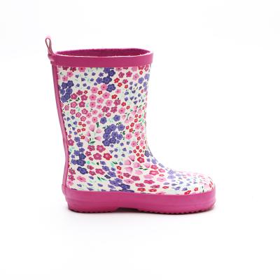 China Fashion trend ODM and OEM season soft reusable kids shoes rain boots with high quality for sale