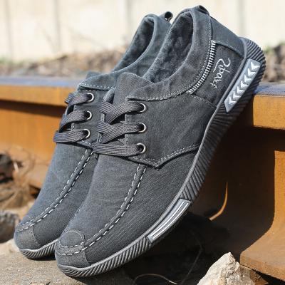 China CUSHIONING new style sturdy perfect fit and support unisex casual flat lace up canvas shoes for sale casual flat men for sale