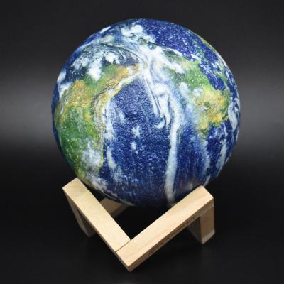 China Hot Selling 3d Baby Room Earth Night Light USB Lamp Factory Wholesale TOUCH KEY Globe Gift Night Light for sale