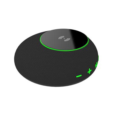 China HOME THEATER 2020 New 3 in 1 Launched Blueteeth Speaker Power Bank 10W Wireless Charger for sale