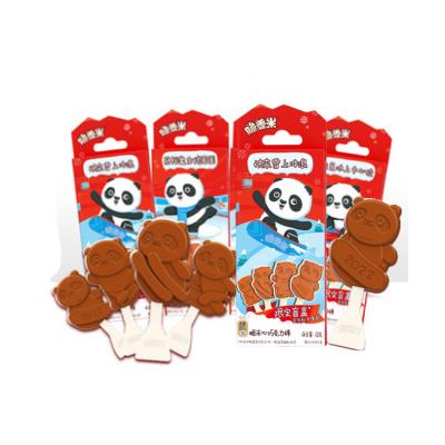 China Dove Choco Crispy Lollipop Chocolate Animal Children's Food Leisure Snacks Cartoon for sale