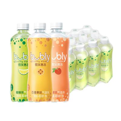 China Natural Pepsi Bubly Fruit Flavor Carbonate Water 0 Sugar 0 Card for sale