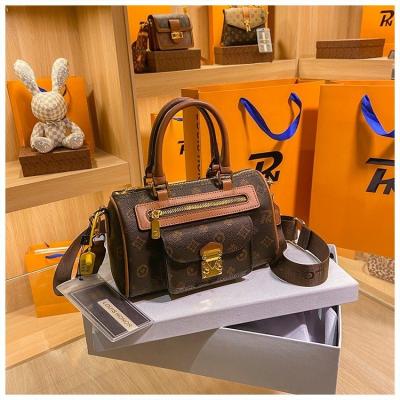 China PORTABLE New Fancy Brand Fashion Designer Shoulder Bag Pu Leather Large Capacity Luxury Tote Bags Handbags For Women for sale