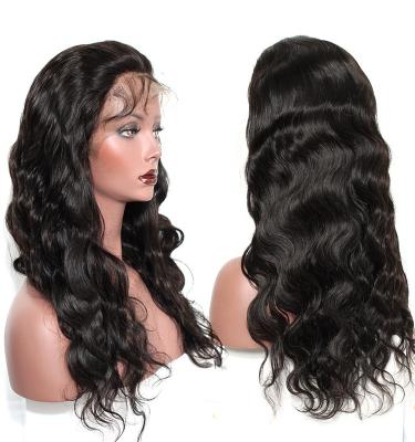 China Lavishbeauty Silky Straight Wave 13x6 Pre Plucked Lace Front Wigs Human Hair Wigs For Women Brazilian Virgin Hair Color Body Wave Lace Up Closure Wigs for sale