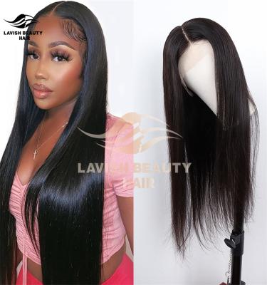 China Wholesale Cheap Brazilian Virgin Lace Front Wigs Silky Straight Full Lace Wig HD Human Hair Lavishbeauty RTS Wave Hair Front Wigs For Black Women for sale