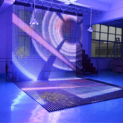 China Indoor or Outdoor High Quality Flexible Led Curtain Screen/Mini Led Screen/Soft Led Screen Display for sale