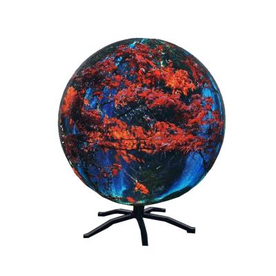 China P4.8 Indoor Indoor 360 Degree 3D Led Video Globe Ball Sphere Rental Display Screen for sale