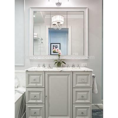 China Factory Direct Manufacture Wooden Bathroom Vanity High Gloss Paint Cabinets for sale