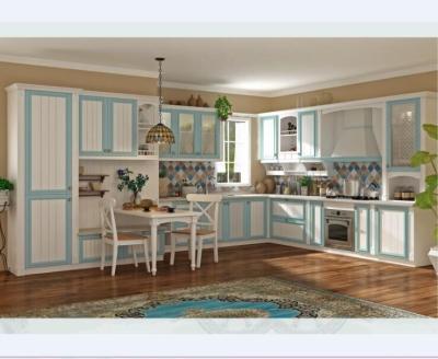 China Modern High End Wooden Kitchen Furniture Set Factory In Foshan for sale