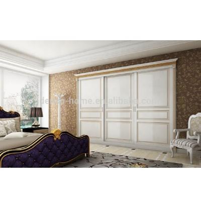 China PANEL Cherry/Teak/White Customized Oak/Mahogany Solid Wood Luxury Wardrobe for sale