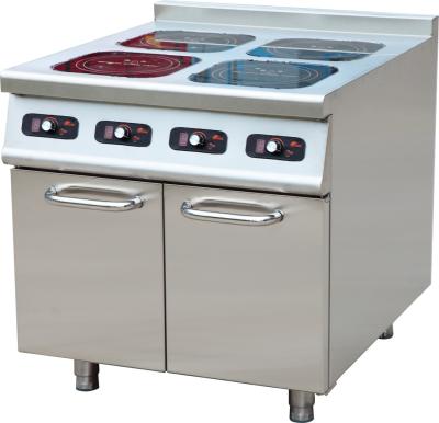 China Floor Standing 4 Zone Induction Hob , 4 Burner Gas Hob For Catering Equipment for sale