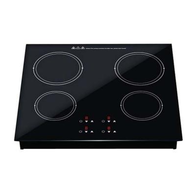 China Built In Four Burner Induction Cooktop , 4 Burner Induction Cooker Glass Ceramic Plate for sale