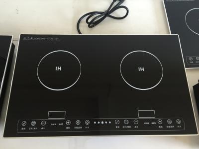 China Eco Friendly 2 Element Induction Cooktop , Dual Burner Induction Cooktop Low Noise for sale