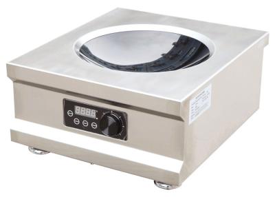 China Commercial Induction Stove , Induction Wok Cooktop With Timer Function for sale