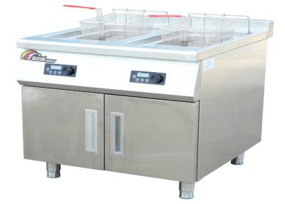 China Freestanding Automatisch Frituurpanroestvrij staal Te koop