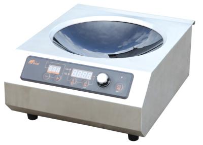 China Ceramic Surface Wok Induction Cooker / Restaurant Wok Burner Single for sale