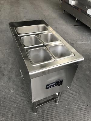 China Hot Cupboard With Bain Marie Top 5 Zone Commercial Warm Cooker For Catering for sale