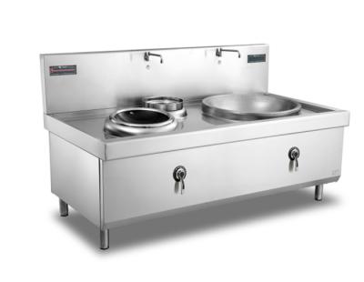 China Freestanding Commerciële de Wokwaaier 4000 van het Cateringsmateriaal w-Inductiekooktoestel voor Hotel Te koop