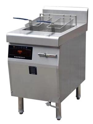 China Solstice Induction commercial Stand Alone Fryers/ doulbe fryers /table fryers  10kw 15kw 500*900*850mm for sale