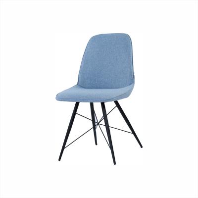 China simple & Modern Furniture 2021Home Modern Arm Velvet Modern Dining Room Chairs With Metal Frame for sale