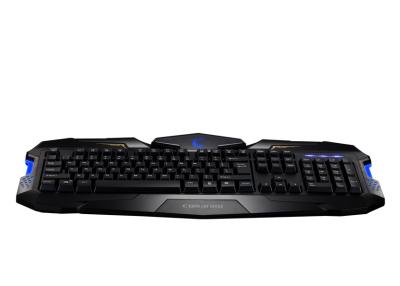 China USB 2.0 Membrane Gaming Keyboard , slim backlit keyboard Black or White Color for sale