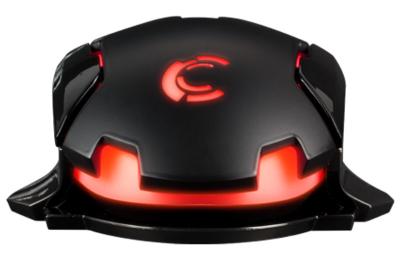 China Retractable usb wired rechargeable gaming mouse  with left & right hand control for sale