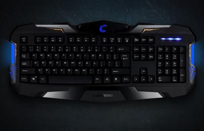 China Anti - ghosting Gaming mechanical keyboard blue backlit for desktop and computer for sale