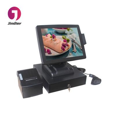 China POS with MSR Safe POS Retail Store Terminal All in One Windows POS Hardware for sale