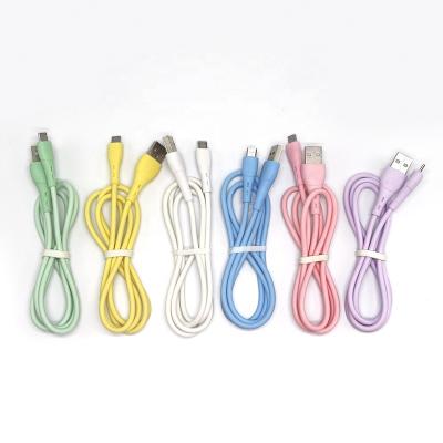 China Factory Direct Quick Charging Mini Data Cable PVC Environmentally Friendly Portable Data Cable for sale