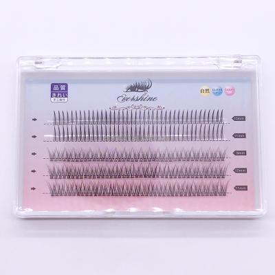 China Individual Lashes Russian Wholesale Volume Lashes 3D Eyelash Fans Pre Fanned Lashes False Eyelashes for sale