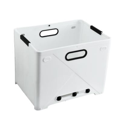 China Foldable Wall Mounted Laundry Basket Bathroom Stored Is Easy To Use for sale