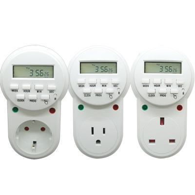 China Electronic Digital Countdown Timer German/European Weekly Timer UK Timer Switch for sale