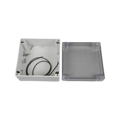 China 200x120x75 Large ABS IP65 PVC PVC Enclosure IP65 Outdoor Waterproof Plastic Junction Box for sale